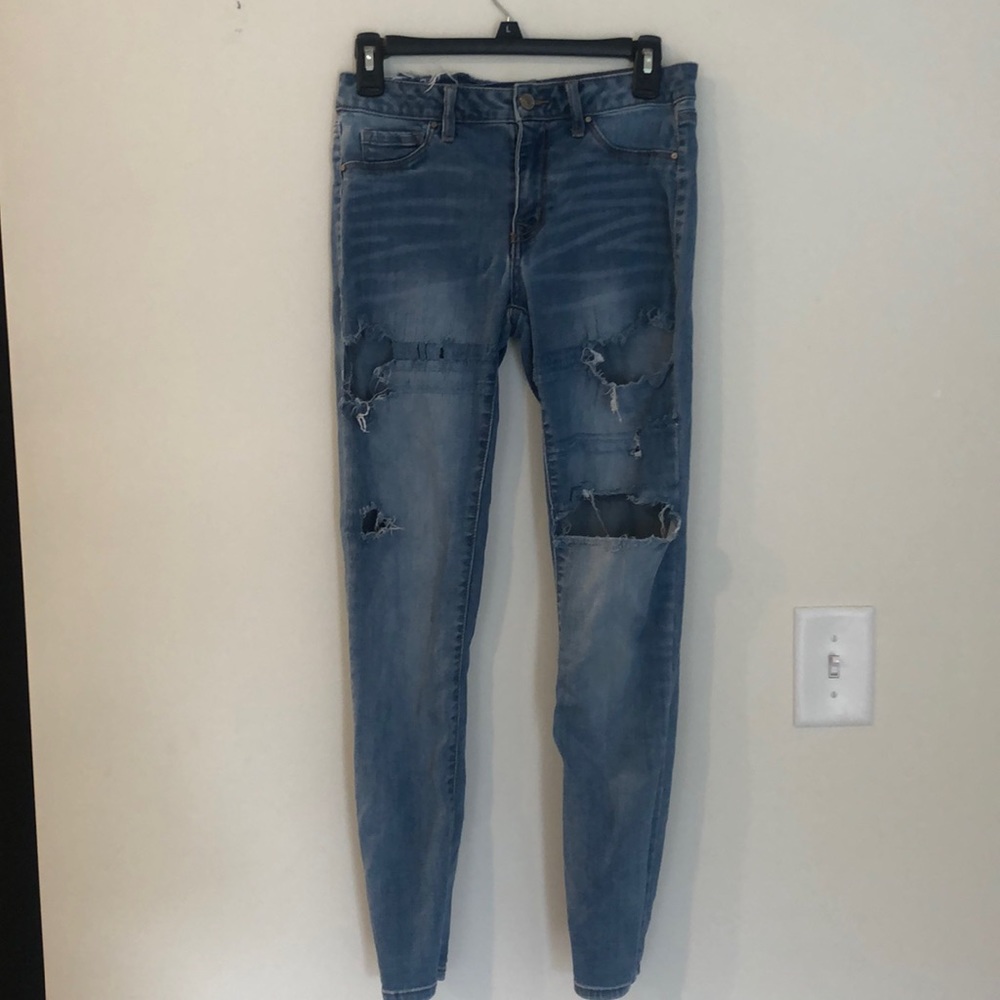 Rewash ripped skinny jeans